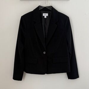 Croft & Borrow Classic Black Blazer Medium